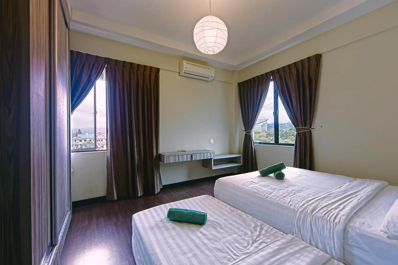 Aa Residen Luxury Condo Homestay 18Mins Walk Tanjung Aru Beach & Golf Course, Not Beach Side Resort Kota Kinabalu