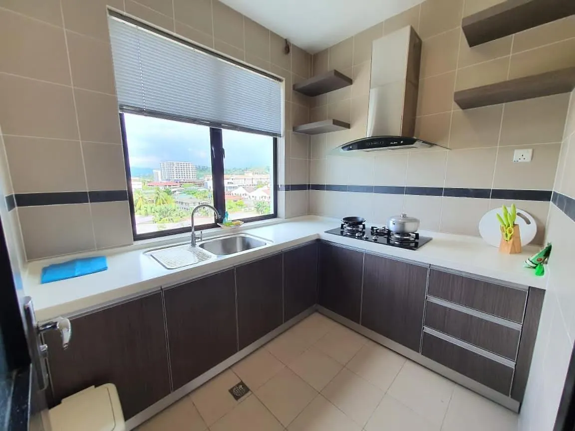 Aa Residen Luxury Condo Homestay 18Mins Walk Tanjung Aru Beach & Golf Course, Not Beach Side Resort Kota Kinabalu 0*,